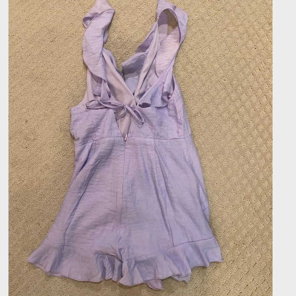 Superdown Timmy Ruffle Romper - Picture 4 of 5